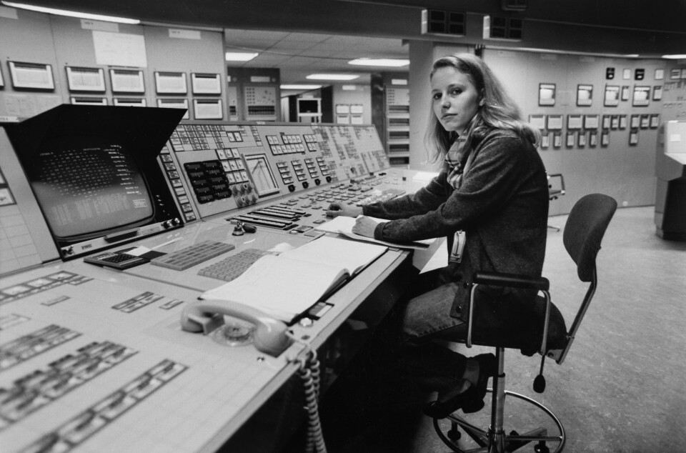 Rose-Marie Arvidsson, kontrollrumstekniker på Forsmark 1. Rose-Marie Arvidsson, kontrollrumstekniker på Forsmark 1.