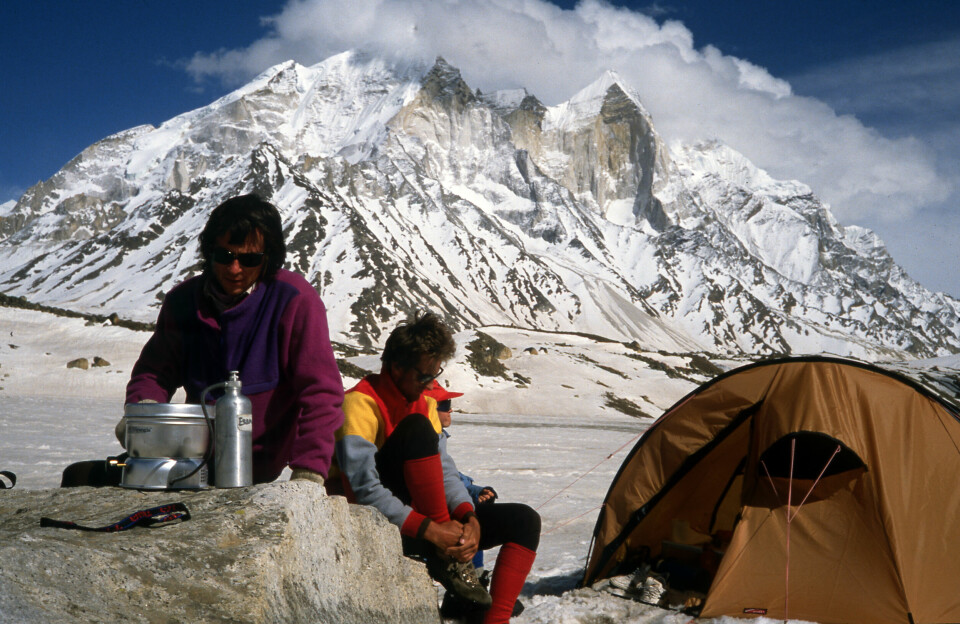 Under en svensk Himalayaexpedition 1988 användes en utvecklad variant av Trangias spritkök,