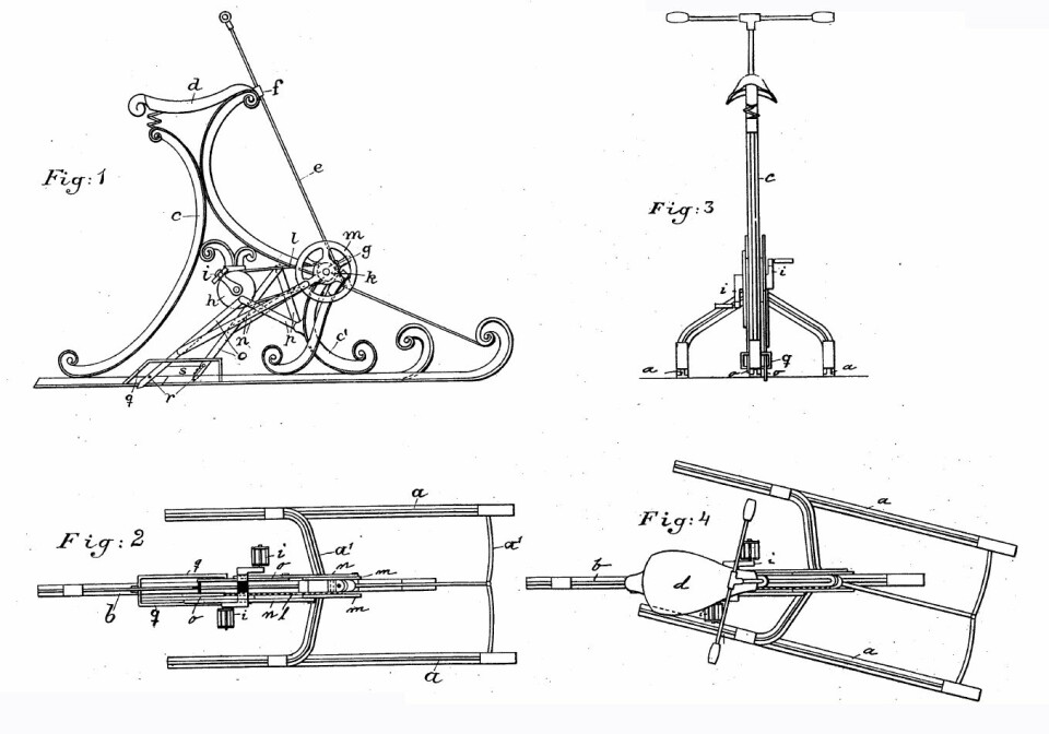Det är oklart om några exemplar verkligen tillverkades av velocipeden som gruvdirektören Carl Otto Bergman och två konstruktörer patenterade 1897.