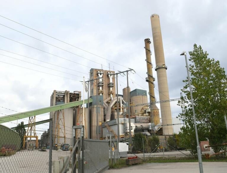 Cementa vill kvotera cementen. Arkivbild. Foto: Fredrik Sandberg/TT Cementa vill kvotera cementen. Arkivbild. Foto: Fredrik Sandberg/TT