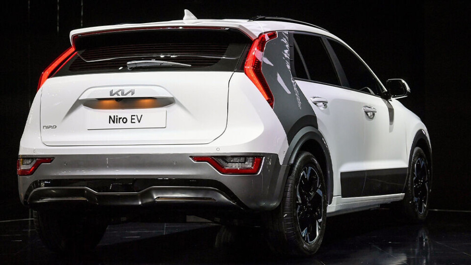 Nya detaljer på Kia Niro. Foto: Kia Nya detaljer på Kia Niro. Foto: Kia