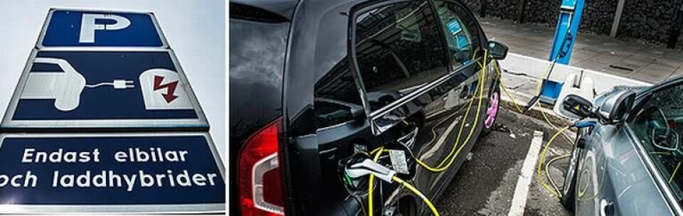 Normalbeteendet ska vara att ladda sin elbil hemma, uppger Vattenfall. Snabbladdning är bara för nödfall och en dyr teknik där ägaren av laddstationerna måste ta betalt. Foto: TT Normalbeteendet ska vara att ladda sin elbil hemma, uppger Vattenfall. Snabbladdning är bara för nödfall och en dyr teknik där ägaren av laddstationerna måste ta betalt. Foto: TT