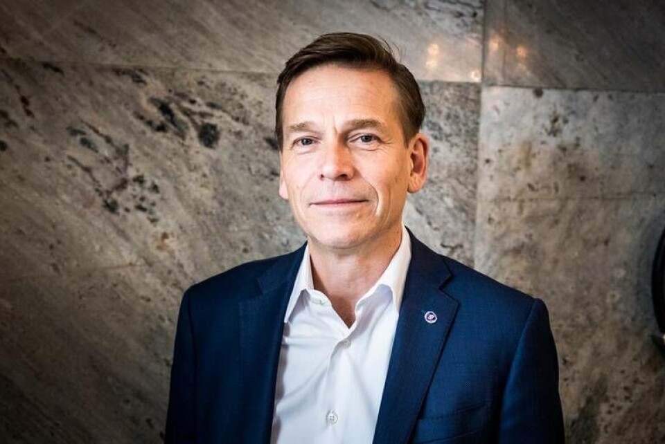Scanias vd, Christian Levin säger att de ska 'rampa upp' produktionen. Arkivbild. Foto: Magnus Hjalmarson Neideman/SvD/TT Scanias vd, Christian Levin säger att de ska 'rampa upp' produktionen. Arkivbild. Foto: Magnus Hjalmarson Neideman/SvD/TT