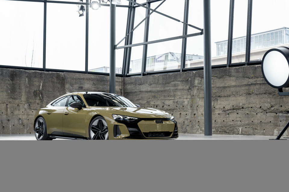 Här är AUdi E-tron GT. Foto: Audi