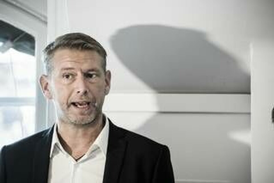 Peter Carlsson, vd på Northvolt. Foto: Lars Pehrson/SvD/TT