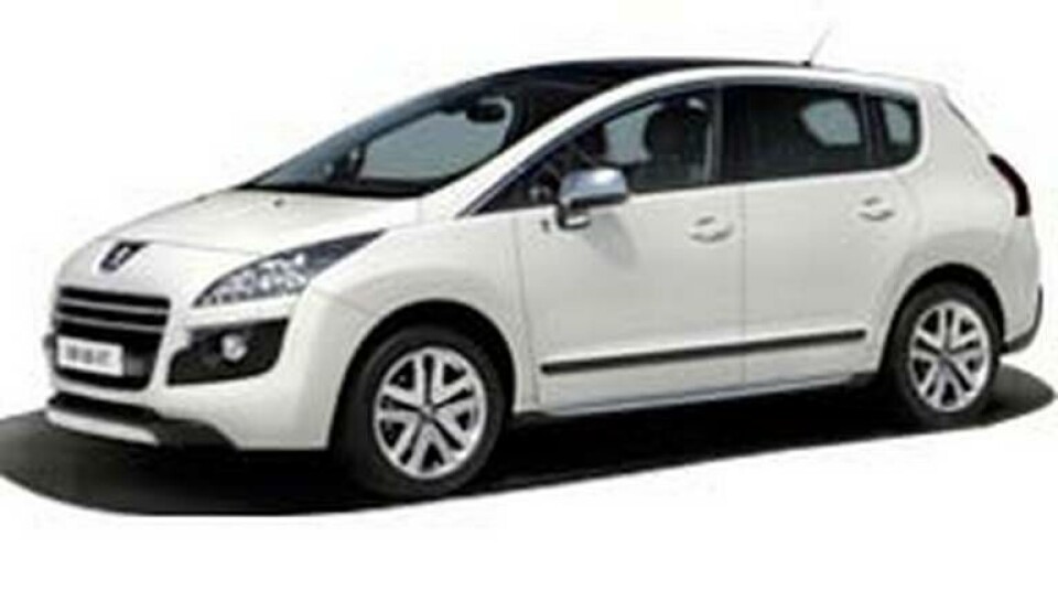 Peugeot 3008 hybrid4, den första dieselhybriden. Peugeot 3008 hybrid4, den första dieselhybriden.