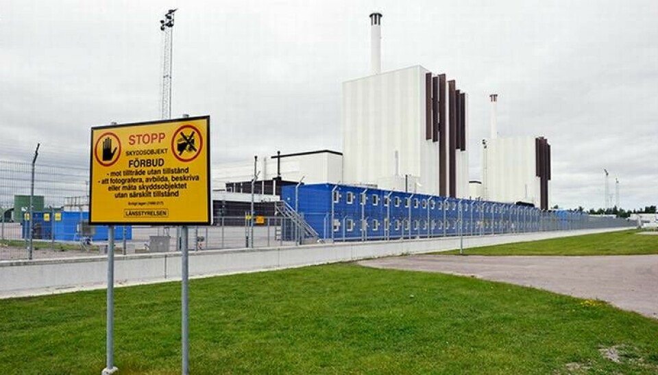 Kärnkraftverket Forsmark. Foto: Bertil Ericson / SCANPIX / TT