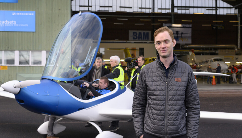 Anders Forslund, grundare och vd för bolaget Heart Aerospace. Arkivbild. Anders Forslund, grundare och vd för bolaget Heart Aerospace. Arkivbild.