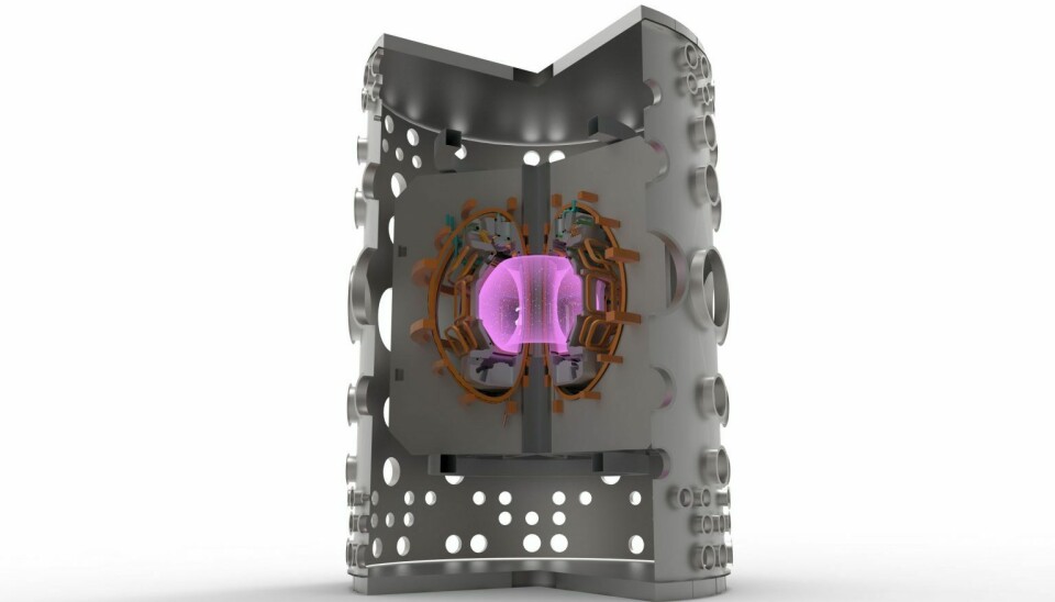 Illustration av den nya reaktorn.
