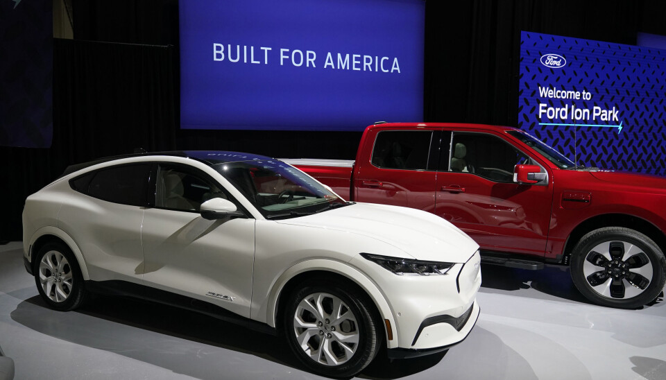 Fords planerade batterifabrik utanför Detroit ska bland annat förse elbilsmodellen Mustang Mach-E med batterier. Fords planerade batterifabrik utanför Detroit ska bland annat förse elbilsmodellen Mustang Mach-E med batterier.