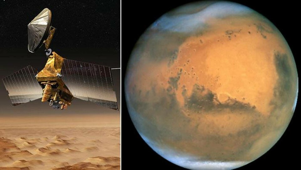 Forskare har upptäckt stor isfyndighet på Mars