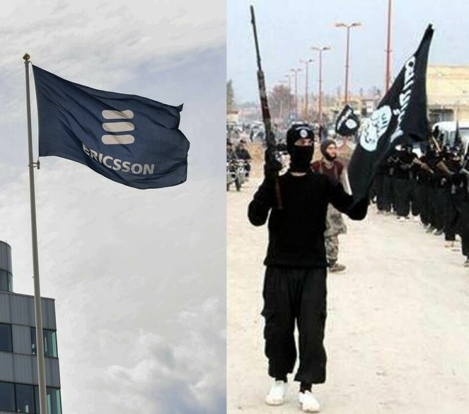 Ericsson kan ha betalat mutor till terrororganisationen IS. Arkivbilder Foto: Jonas Ekströmer/TT/AP