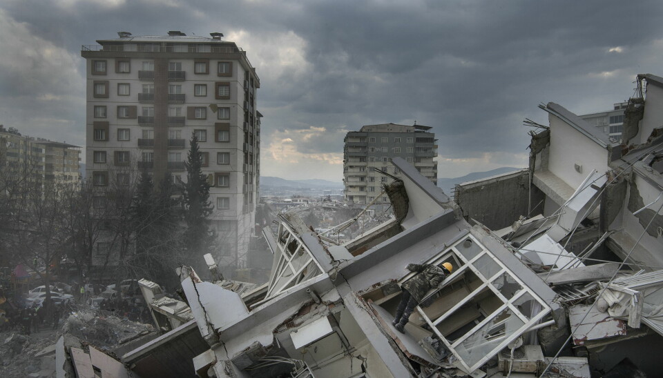 Jordbävningen som drabbade sydöstra Turkiet och norra Syrien i februari hade en magnitud på 7,8 på Richterskalan.