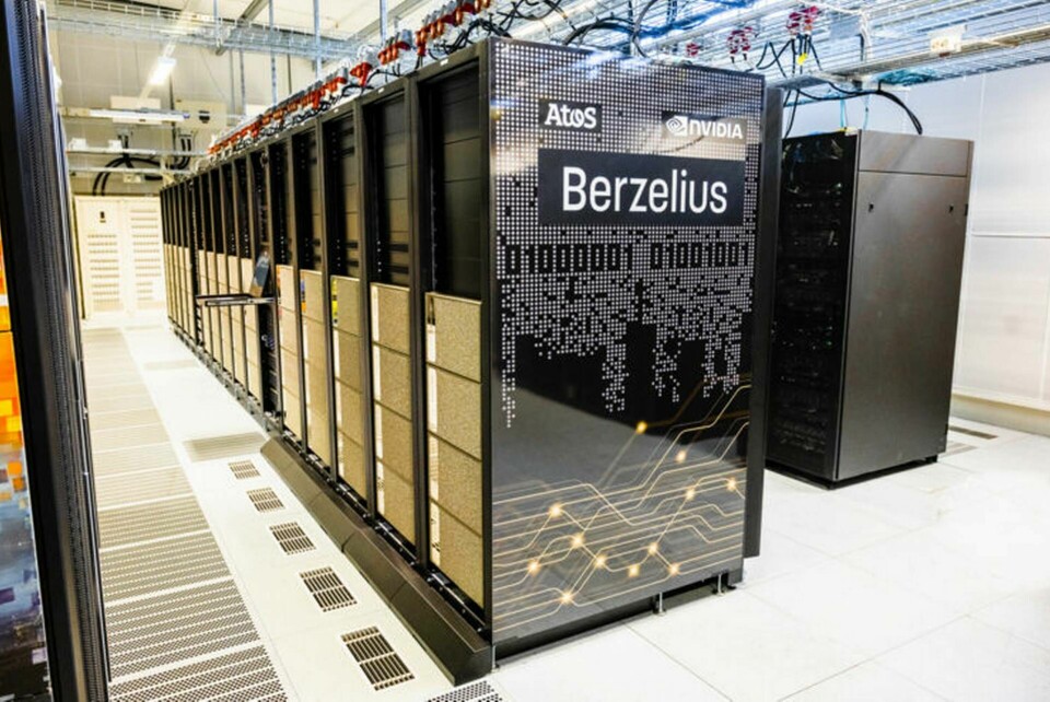 Superdatorn Berzelius.