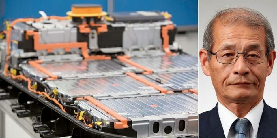 Det viktigaste för morgondagens bilar kommer inte vara räckvidd – utan hållbarhet. Det menar Akira Yoshino, mannen som 1985 uppfann en prototyp av litiumjonbatteriet. Foto: GM och Asahi Kasei Det viktigaste för morgondagens bilar kommer inte vara räckvidd – utan hållbarhet. Det menar Akira Yoshino, mannen som 1985 uppfann en prototyp av litiumjonbatteriet. Foto: GM och Asahi Kasei