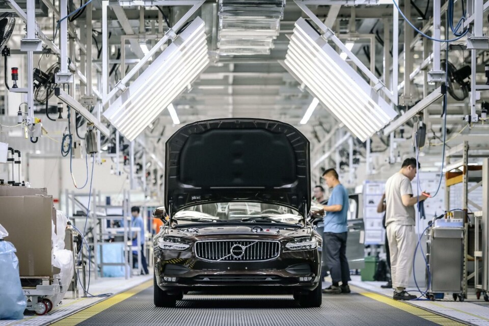 Fabriken i Daqing är en av tre Volvo-anläggningar i Kina som står still sedan corona-utbrottet. Foto: Volvo Fabriken i Daqing är en av tre Volvo-anläggningar i Kina som står still sedan corona-utbrottet. Foto: Volvo