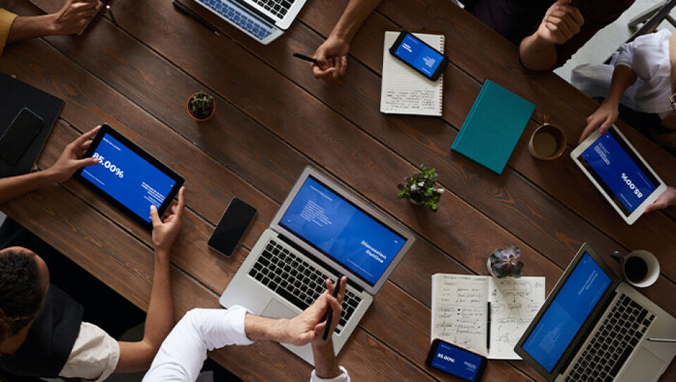 Det nya digitala arbetslivet har förändrat hur vi möts på jobbet. Foto: Pexels Det nya digitala arbetslivet har förändrat hur vi möts på jobbet. Foto: Pexels