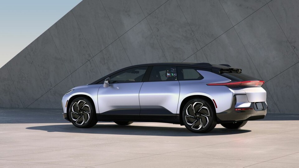 Faraday Future FF 91. Foto: Faraday Future Faraday Future FF 91. Foto: Faraday Future