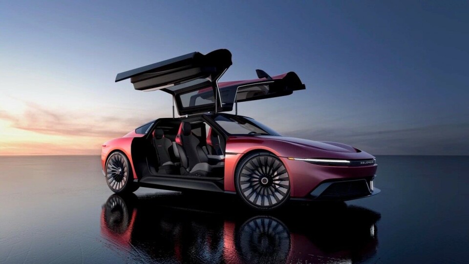 DeLorean Alpha5. Foto: DeLorean DeLorean Alpha5. Foto: DeLorean