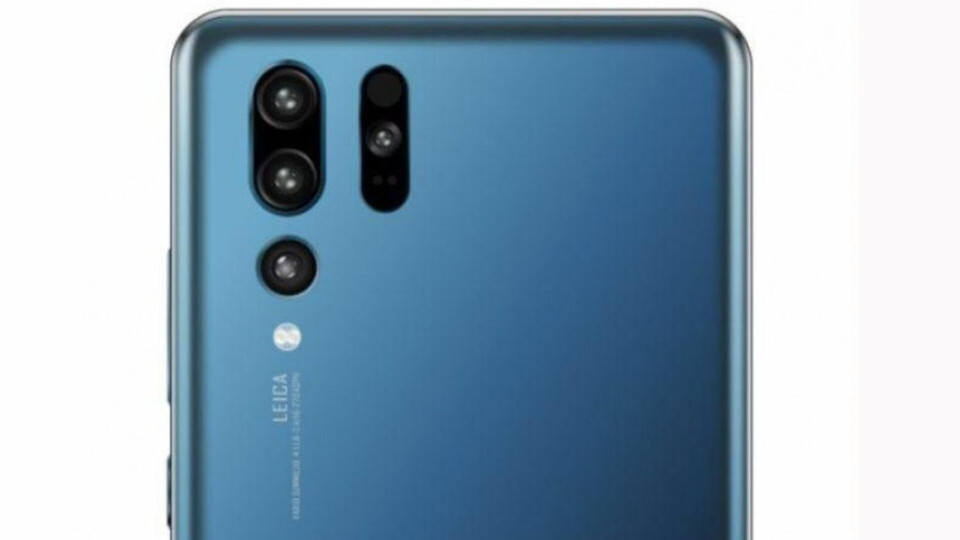 Är det här kameran i Huawei P30 Pro? Foto: Weibo Är det här kameran i Huawei P30 Pro? Foto: Weibo