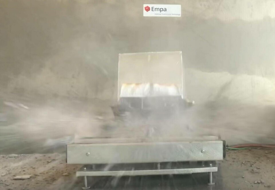 Forskare har förklarat den exploderande betongen