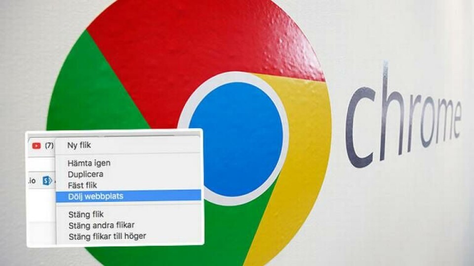 Nu är det slut med oönskade ljud i Chrome. Foto: TT Nu är det slut med oönskade ljud i Chrome. Foto: TT