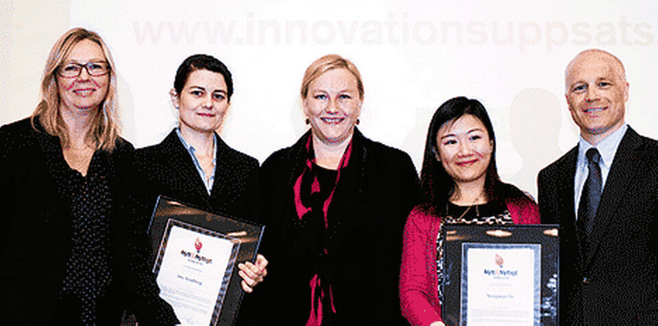 Tre kvinnor toppar innovation