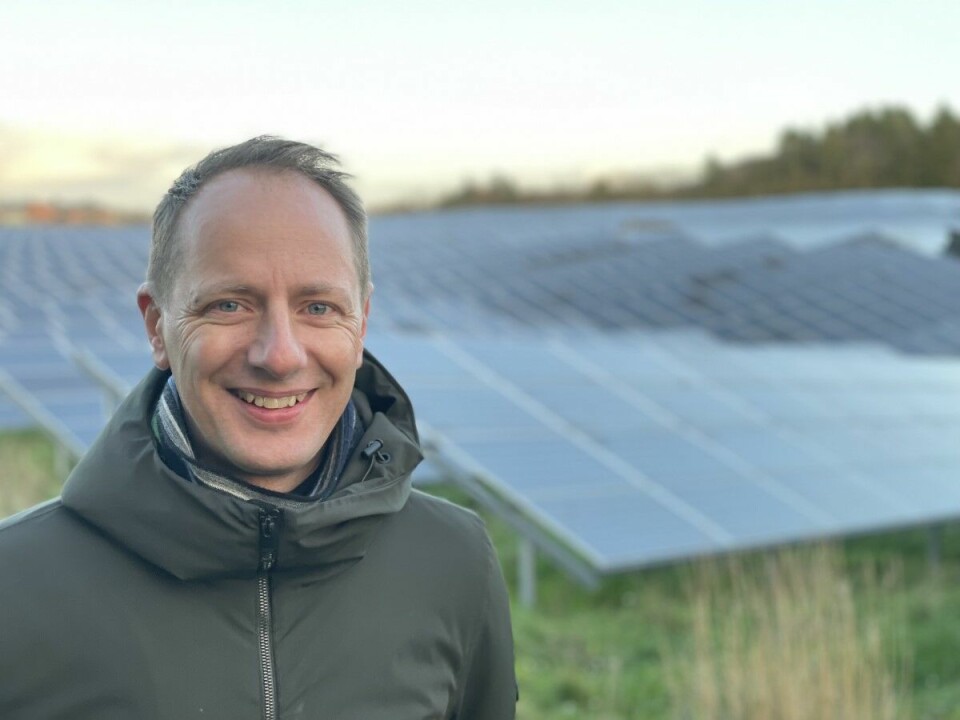 Peter Braun är Sverigechef på European Energy. Foto: European Energy
