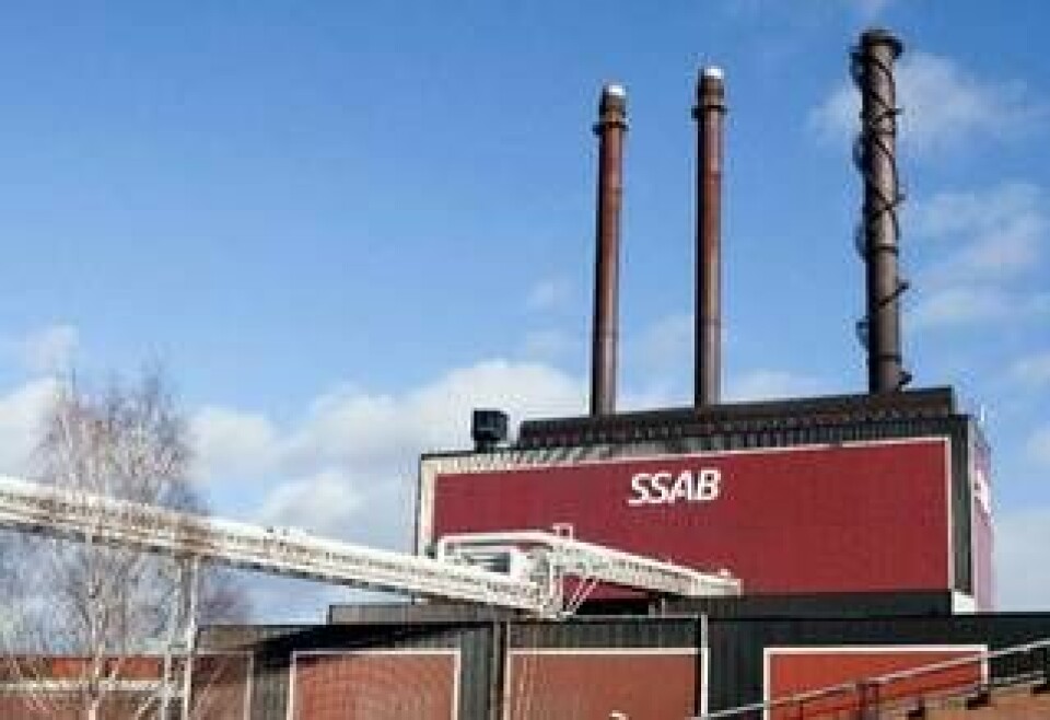 SSAB hoppas klara sig genom lågkonjunkturen med det nya stålet. Foto: Mickan Palmqvist