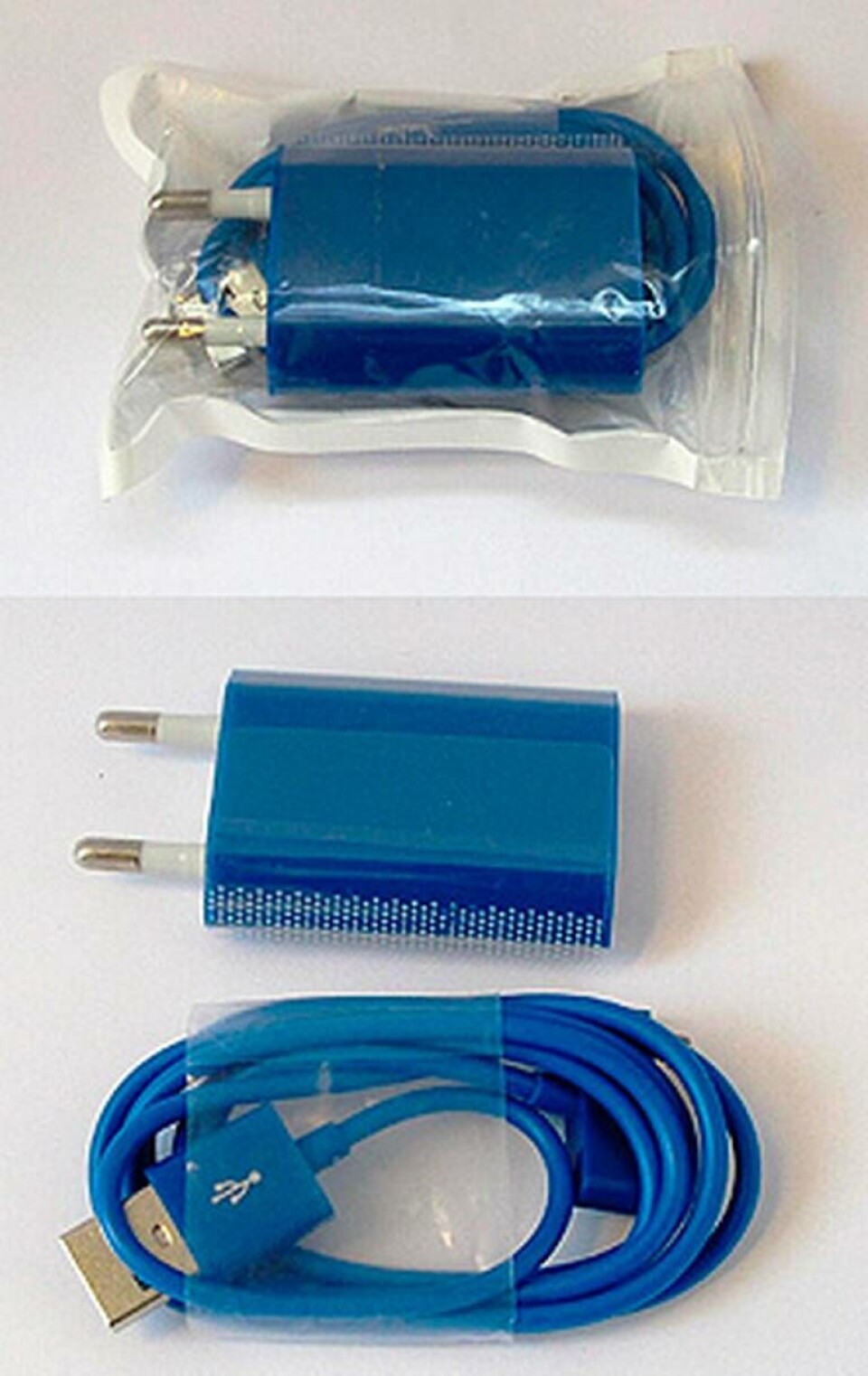 Den här Usb-laddaren som sålts av Helio Import har mycket allvarliga fel som kan göra den livsfarlig, meddelar Elsäkerhetsverket. Foto: Elsäkerhetsverket Den här Usb-laddaren som sålts av Helio Import har mycket allvarliga fel som kan göra den livsfarlig, meddelar Elsäkerhetsverket. Foto: Elsäkerhetsverket