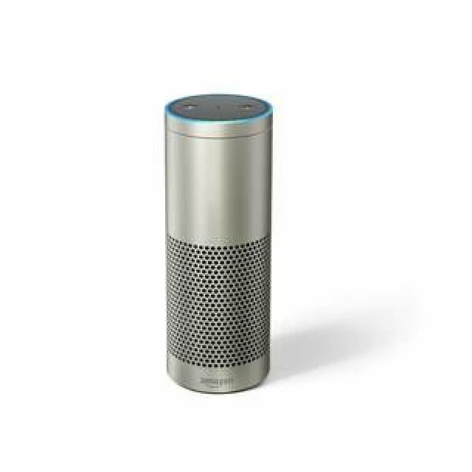 Det här är Amazon Echo Plus. Den är designad för iot-hemmet och är från början zigbee-kompatibel med andra smarta prylar. Foto: Amazon