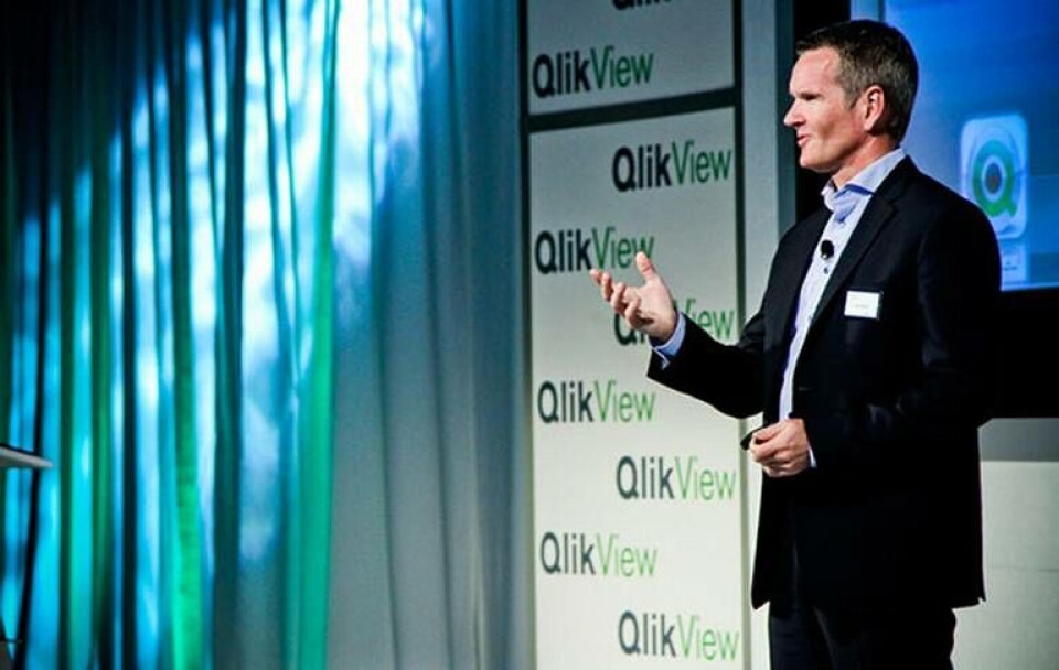 Lars Björk, vd för Qlik Foto: Qlik Lars Björk, vd för Qlik Foto: Qlik