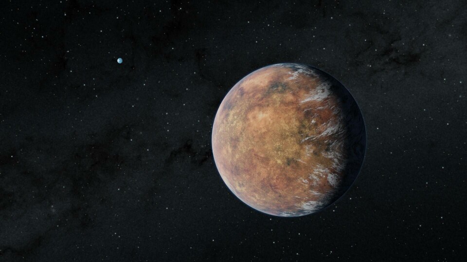 Ny planet i stjärnans beboeliga zon – kan ha vatten