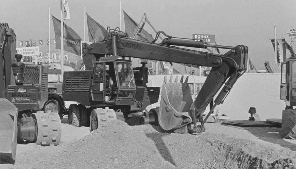 Brøyt X3B grävmaskin. Foto: WIKIMEDIA Brøyt X3B grävmaskin. Foto: WIKIMEDIA