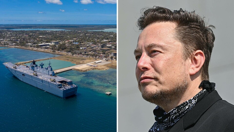 Internetkabel ännu trasig – nu vill Musk koppla upp Tonga