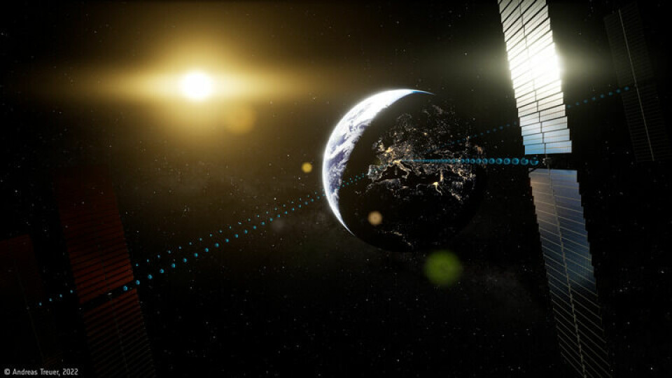 Bildtext: Bland de som inte delar ESA:s förhoppningar om solel från rymden finns Elon Musk. Foto: ESA