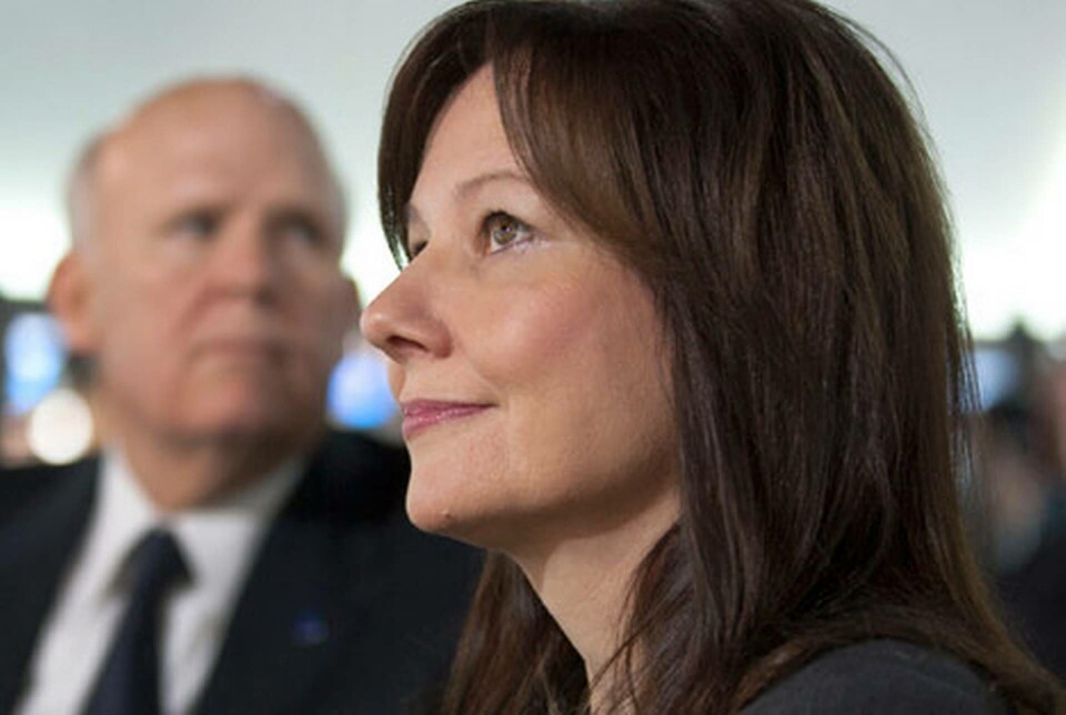 Mary Barra rattar GM