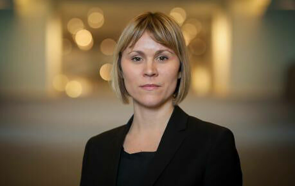 Linnéa Engström, EU-parlamentariker (MP). Foto: Fredrik Hjerling
