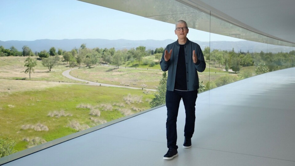 Tim Cook, vd för Apple, vid öppningen av WWDC 2022. Foto: Press Tim Cook, vd för Apple, vid öppningen av WWDC 2022. Foto: Press