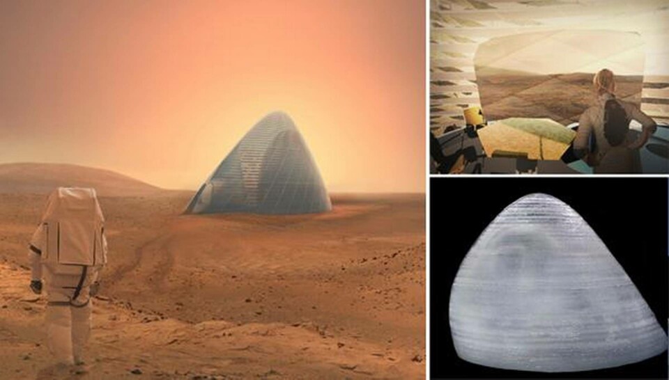 Igloo kan bli bostad på Mars