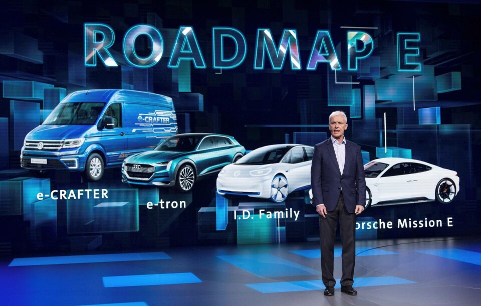 Volkswagen: ”Vi kommer slå elbilsprognosen”