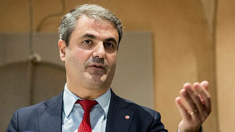 Energiminister Ibrahim Baylan (S). Foto: Christine Olsson / TT Energiminister Ibrahim Baylan (S). Foto: Christine Olsson / TT