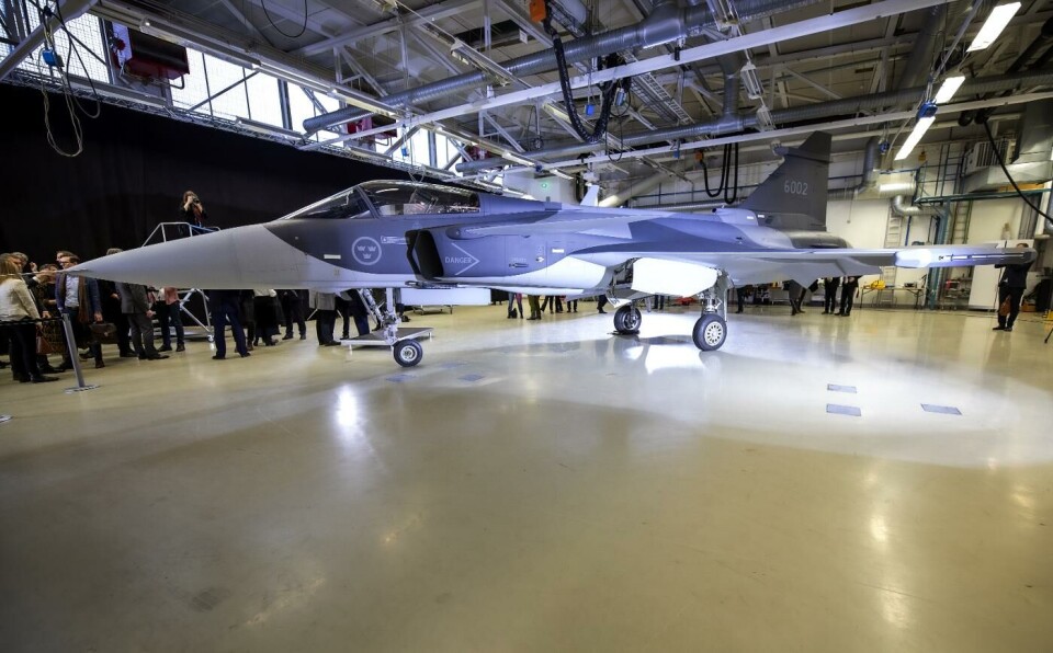 Gripen E tillhör de projekt som för tillfället slukar mest FoU-resuser på Saab. Flygplanet ska tillverkas i Sverige och Brasilien. Foto: Johan Kristensson Gripen E tillhör de projekt som för tillfället slukar mest FoU-resuser på Saab. Flygplanet ska tillverkas i Sverige och Brasilien. Foto: Johan Kristensson