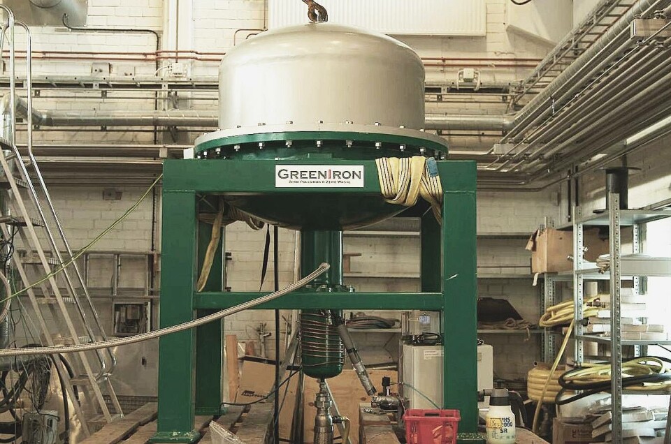 Greenirons testugn i Älvsjö. Foto: Green Iron Greenirons testugn i Älvsjö. Foto: Green Iron