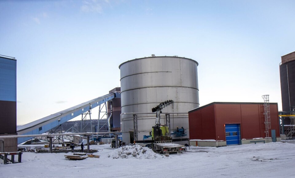 Pelletsverket i Malmberget. Foto: Per Juntti/LKAB Pelletsverket i Malmberget. Foto: Per Juntti/LKAB