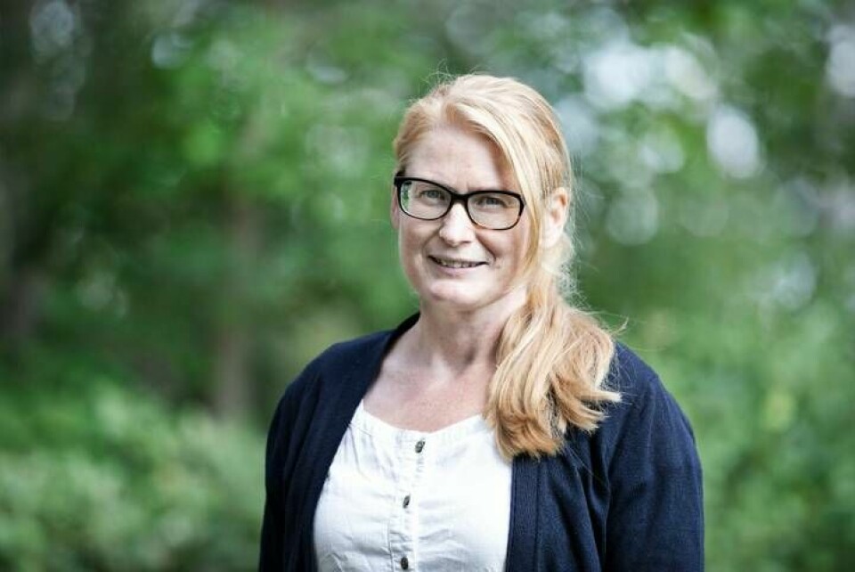 Elisabet Leitet är forensiker vid NFC. Foto: Katarina Strömgren/NFC