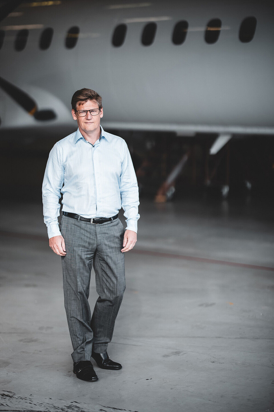 Christopher Jouannet, projektledare samt ingenjör inom avancerad design på Saab Aeronautics. Foto: Saab Christopher Jouannet, projektledare samt ingenjör inom avancerad design på Saab Aeronautics. Foto: Saab