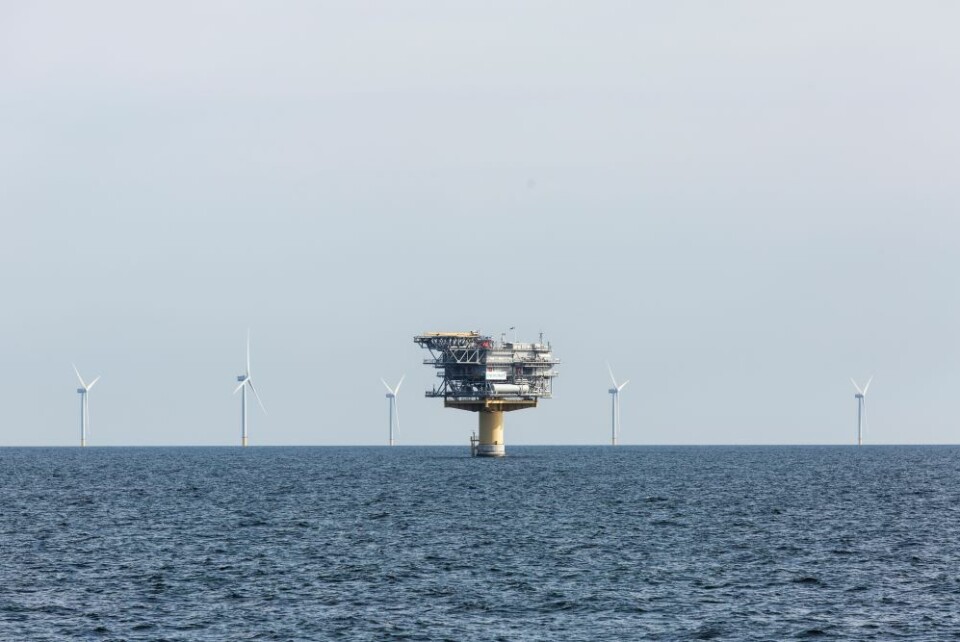 Vindparker på den tyska och danska delen av Kriegers flak stod färdiga 2015 respektive 2021. På bilden en substation i den danska vindparken. Foto: Olafur Steinar Gestsson/Ritzau Scanpix/TT Vindparker på den tyska och danska delen av Kriegers flak stod färdiga 2015 respektive 2021. På bilden en substation i den danska vindparken. Foto: Olafur Steinar Gestsson/Ritzau Scanpix/TT