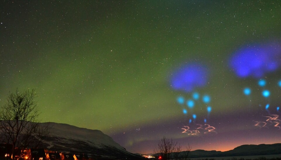 Liknande experiment har gjorts av Nasa från den norska rymdbasen på Andøya. Liknande experiment har gjorts av Nasa från den norska rymdbasen på Andøya.