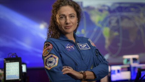 Jessica Meir kan bli en av astronauterna som får åka till månen under Artemisprogrammet.